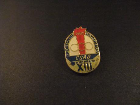 XIII Sportolympiade 1985 CSAD KNV Praag (Tsjechië )